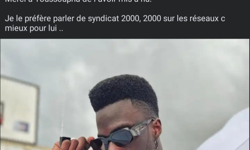 Un internaute réagit à l'attaque de Adinon Le Nerveux sur Suspect 95