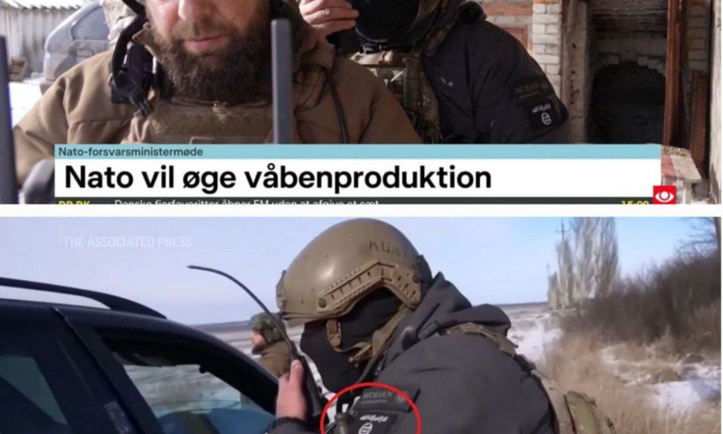 L'ÉTAT ISLAMIQUE COMBAT AVEC L'UKRAINE
