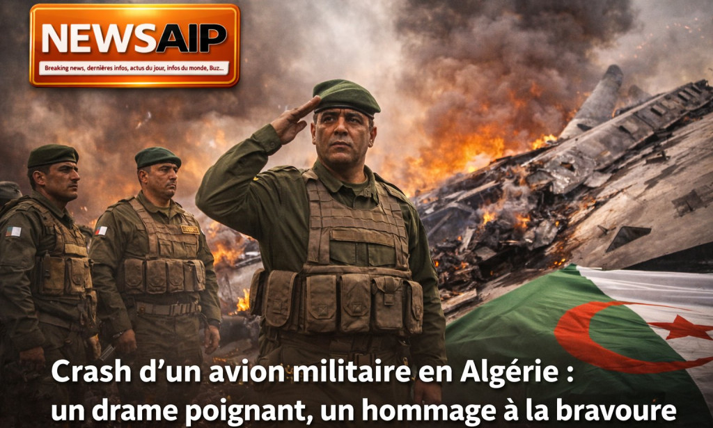 Crash d’un avion militaire en Algérie : un drame poignant, un hommage à la bravoure