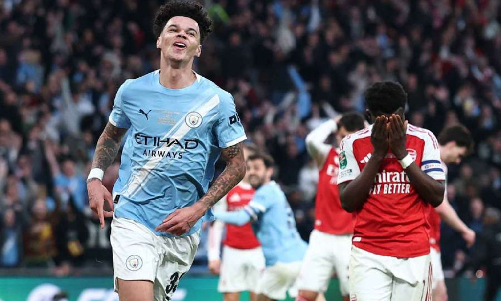Manchester City a remporté la finale de la Coupe de la Ligue anglaise en s’imposant face à Arsenal, grâce à une performance décisive de O'Reilly, véritable héros de la rencontre.