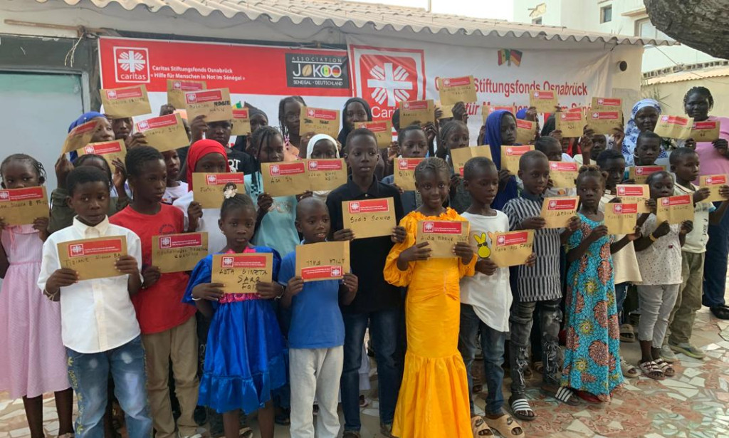 Kaolack : Jokoo Sénégal Deutschland renforce son soutien aux enfants vulnérables